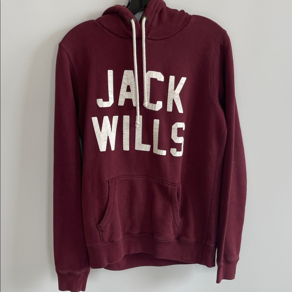 Jack Wills Maroon Hoodie Size US 8/M